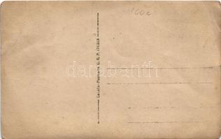 Ismeretlen település, strandolók, fürdőzők. photo (gyűrődések / creases)