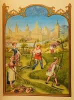 Arbeit und Feste im Reigen des Jahres. Bilder aus dem Leben des Mittelalters 12 Farbtafeln. / Einfüh...