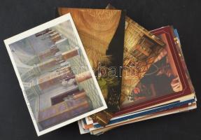 100 db MODERN művészeti témájú képeslap / 100 modern art-themed postcards