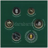 2012. 5Ft-200Ft (6xklf) forgalmi sor dísztokban "Magyarország" körirattal T:PP