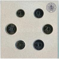 2023. 5Ft-200Ft (6xklf) + 50Ft Cu-Ni "75 éves az Országos Mentőszolgálat" + 100Ft bicolor ...