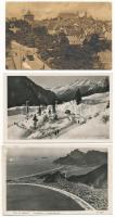 21 db RÉGI külföldi város képeslap / 21 pre-1945 foreign town postcards