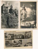 21 db RÉGI történelmi magyarországi város képeslap, vegyes minőségben / 21 pre-1945 town postcards f...
