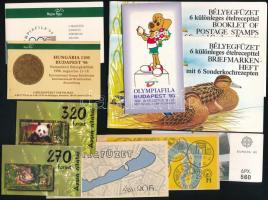 10 klf bélyegfüzet, köztük egy görög Europa CEPT is (27.000+)