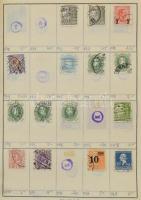 Kb 4-4500 db vegyes külföldi bélyeg 10 db cserefüzetben, benne Dánia, Svédország, Norvégia, Finnorsz...