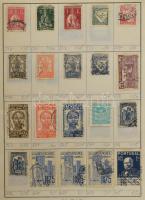 Kb 4-4500 db vegyes külföldi bélyeg 10 db cserefüzetben, benne Dánia, Svédország, Norvégia, Finnorsz...