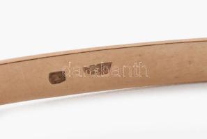 14K arany (Au) karreif jelzett 4,91 g