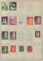 Kb 4-4500 db vegyes külföldi bélyeg 10 db cserefüzetben, benne Németország, Liechtenstein, Kanada, S...