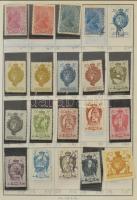 Kb 4-4500 db vegyes külföldi bélyeg 10 db cserefüzetben, benne Németország, Liechtenstein, Kanada, S...