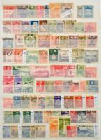 Japán és Ryu Kyu gyűjtemény, több mint 1.500 bélyeg és sok blokk nagyon sok postatisztával 32 lapos ...