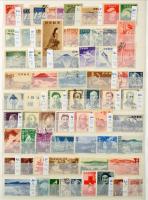 Japán és Ryu Kyu gyűjtemény, több mint 1.500 bélyeg és sok blokk nagyon sok postatisztával 32 lapos ...