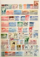 Japán és Ryu Kyu gyűjtemény, több mint 1.500 bélyeg és sok blokk nagyon sok postatisztával 32 lapos ...