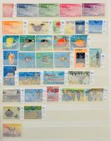 Japán és Ryu Kyu gyűjtemény, több mint 1.500 bélyeg és sok blokk nagyon sok postatisztával 32 lapos ...