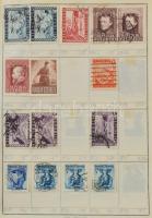 Kb 4-4500 db vegyes külföldi bélyeg 10 db cserefüzetben, benne Ausztria, Csehszlovákia, Németország, Vatikán, Dánia, Finnország, Norvégia, Ausztrália, Kanada, francia gyarmatok, Luxemburg, Nagy-Britannia, Japán stb.