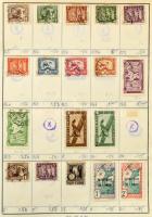 Kb 4-4500 db vegyes külföldi bélyeg 10 db cserefüzetben, benne Németország, francia gyarmatok, Svájc...