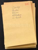 Kb 4-4500 db vegyes külföldi bélyeg 10 db cserefüzetben, benne Németország, francia gyarmatok, Svájc...