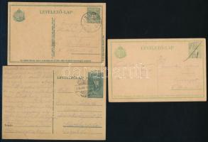 25 db 1945 előtti díjjegyes levelezőlap