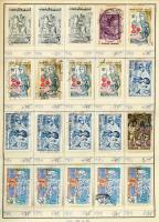 Kb 4-4500 db vegyes külföldi bélyeg 10 db cserefüzetben, benne Ausztrália, Ausztria, Europa CEPT, Na...