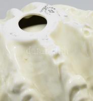 Hollóházi kagyló. Jelzett, hibátlan, h: 19,5 cm