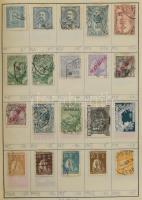 Kb 4-4500 db vegyes külföldi bélyeg 10 db cserefüzetben, benne Franciaország, Spanyolország, Portugália, angol gyarmatok, Törökország, Csehszlovákia, Románia, USA, Kolumbia, Kuba stb.