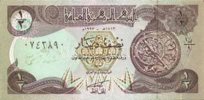 Irak 6db klf bankjegy T:I