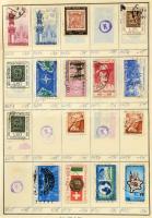 Kb 4-4500 db vegyes külföldi bélyeg 10 db cserefüzetben, benne Olaszország, Málta, Jugoszlávia, Törö...