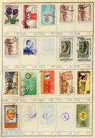 Kb 4-4500 db vegyes külföldi bélyeg 10 db cserefüzetben, benne Olaszország, Málta, Jugoszlávia, Törö...