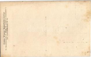 Wien, Vienna, Bécs; Első világháborús osztrák-magyar katona műtermi fotója / portrait of a WWI K.u.k...