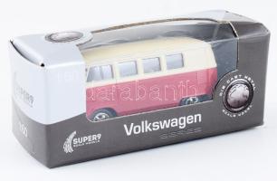 Volkswagen busz makett, bontatlan, h: 8 cm
