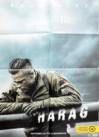 Harag (Brad Pitt) és A bíró. Kétoldalas filmplakát, hajtva, 79,5×56 cm