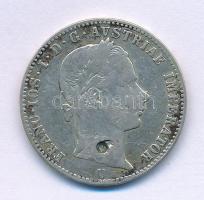 Ausztria / Velence 1863V 1/4Fl Ag "Ferenc József" T:F patina, nem átérő ly.
Austria / Ven...
