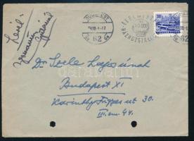 Germanus Gyula (1884-1979) által írt és aláírt boríték