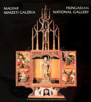 cca 1990-2000 Szt. András-oltár Liptószentandrásról, MNG plakát, feltekerve, apró lapszéli gyűrődésekkel, 50×43 cm