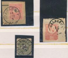 3 db szép bélyegzés