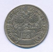 Osztrák Államok / Burgau 1764G 10kr Ag "Mária Terézia" (3,87g) T:VF Austrian States / Burgau 1764G 10 Kreuzer Ag "Maria Theresia" (3,87g) C:VF Krause KM#11