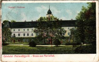 1909 Máriavölgy, Marienthal bei Pressburg, Marianka (Pozsony, Bratislava); kastély. Ferd. Enninger / Schloss / castle (EK)