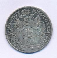 Ausztria 1764. 20kr Ag "Mária Terézia" Bécs (6,59g) T:VF Austria 1764. 20 Kreuzers Ag "Maria Theresia" Vienna (6,59g) C:VF Krause KM#1814