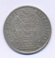 1758N-B 20kr Ag "Lotharingiai Ferenc" (6,48g) T:VF Hungary 1758N-B 20 Kreuzer Ag "Franz von Lothringen" (6,48g) C:VF Huszár: 1800., Unger III.: 1290.d
