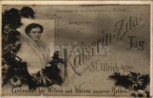 St. Ulrich, Kaiserin Zita Tag 29. Juli 1917 / Zita királyné nap Tirolban / Day of Queen Zita of Austria. photo
