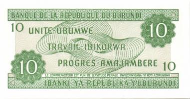 Burundi 5db klf modern bankjegy T:I