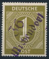 Németország szovjet zóna 1948 Mi 937 DD IyVII (Mi EUR 20.000,-) (garancia nélkül / no guarantee)