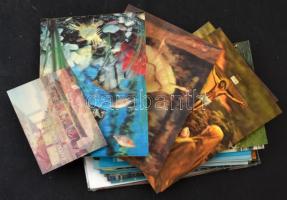 21 db MODERN 3 dimenziós képeslap / 21 modern 3D art postcards