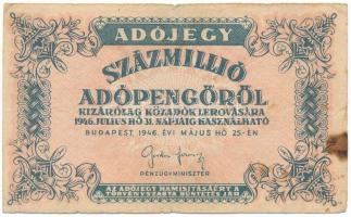 1946. 100.000.000AP T:VG Adamo P55