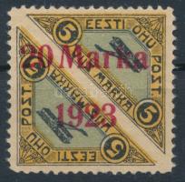 Észtország 1923 Mi 44 Aa (Mi EUR 400,-) (garancia nélkül / no guarantee)