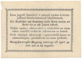 1849. 30kr "Kossuth bankó" T:F kis anyaghiány, egyébként szép papír
Adamo G103