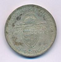 1938. 5P Ag "Szent István" T:AU,XF patina
Adamo P8.1