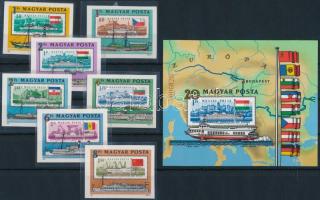 1981 Duna vágott sor és vágott blokk