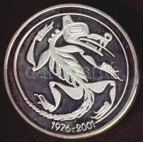 2001. "A Ritz 1976-2001" ffém emlékérem T:PP