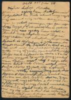 1945 (2. díjszabás) Cenzúrázott levelezőlap