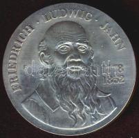 NDK "Friedrich Ludwig Jahn" ffém emlékérem T:2 Plasztiktokban!